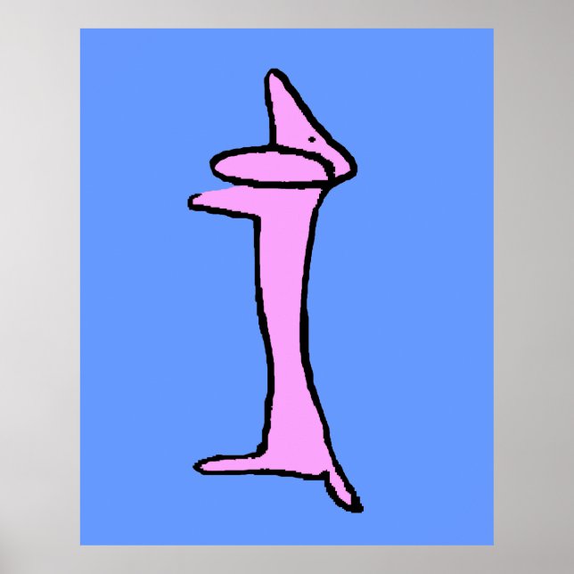 The Pink Dachshund Poster (Front)