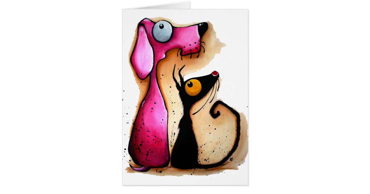 The Pink Dog | Zazzle
