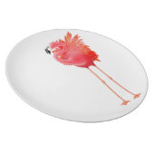 The Pink Flamingo Plate (Right Side)