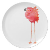The Pink Flamingo Plate (Front)