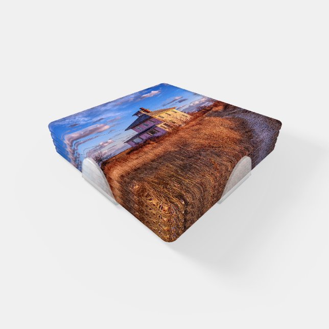 The Pink House | Newbury Mass Coaster Set (Set)