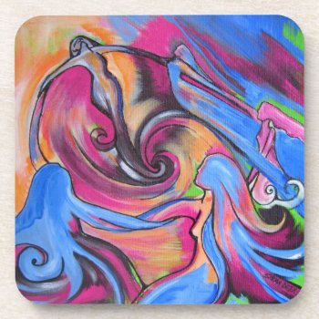 The Pink Moon Lovelies Coasters by PinkMoonLovelies at Zazzle