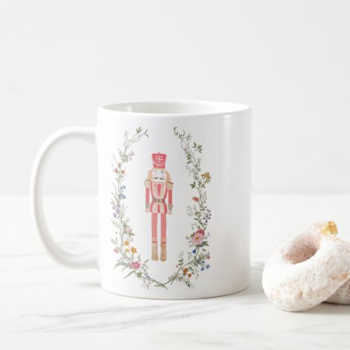 The Pink Nutcracker Ballet Christmas  Coffee Mug
