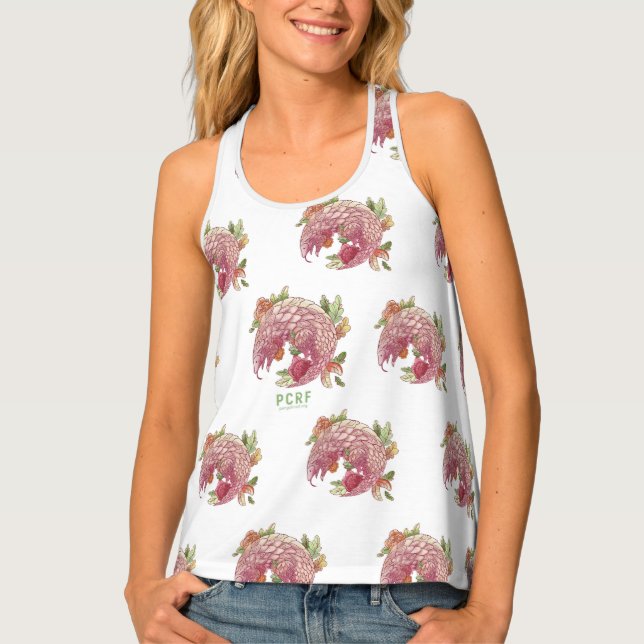 The Pink Pangolin Tank (Front)