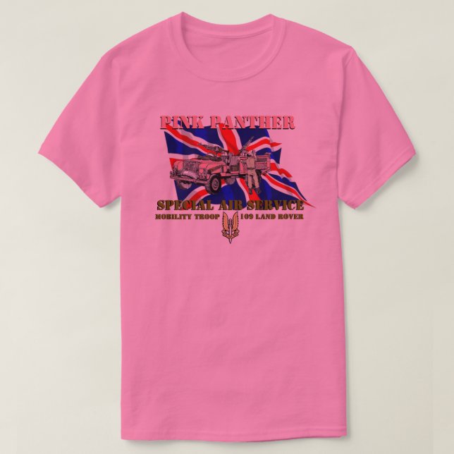 THE PINK PANTHER T-Shirt (Design Front)