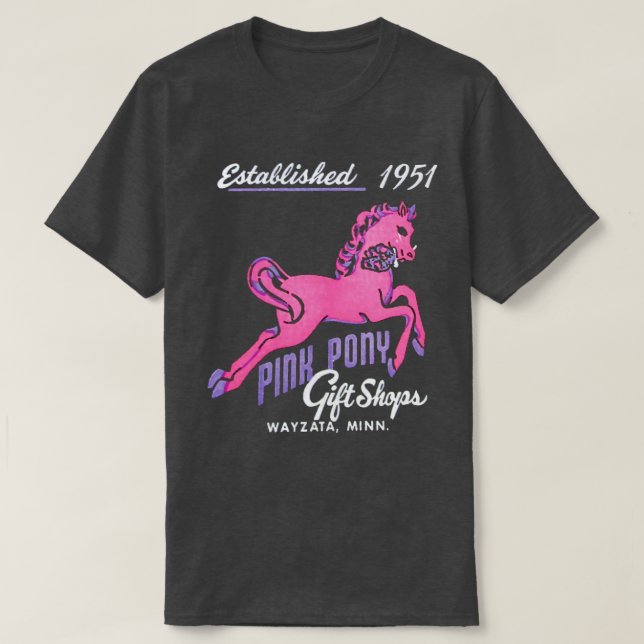 The Pink Pony T-Shirt (Design Front)