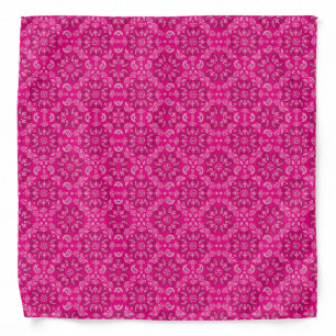 The Pink Prencess Print Adult Bandana