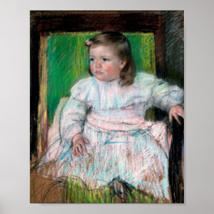 The Pink Sash, Mary Cassatt Poster