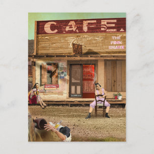 The Pink Snake Postcard