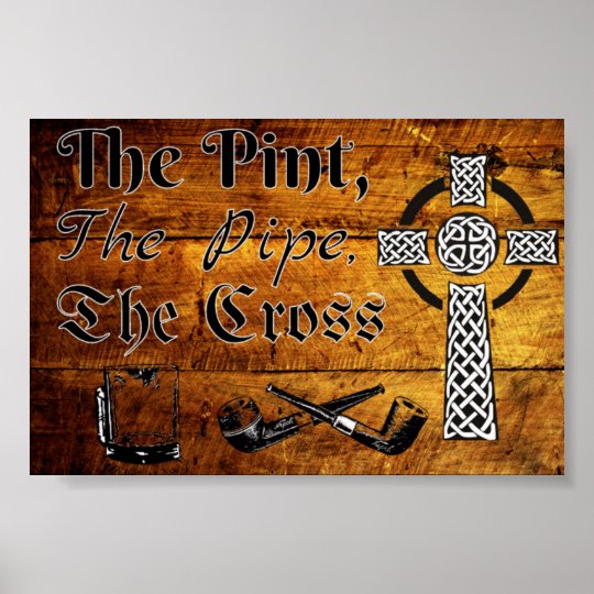 Pint Pipe And Cross