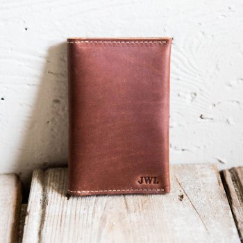 The Pioneer Fine Leather Passport Wallet Passport by holtzleather at Zazzle