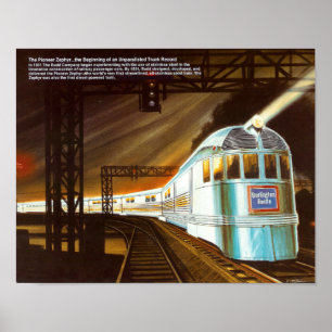 The Pioneer Zephyr 1934 Poster