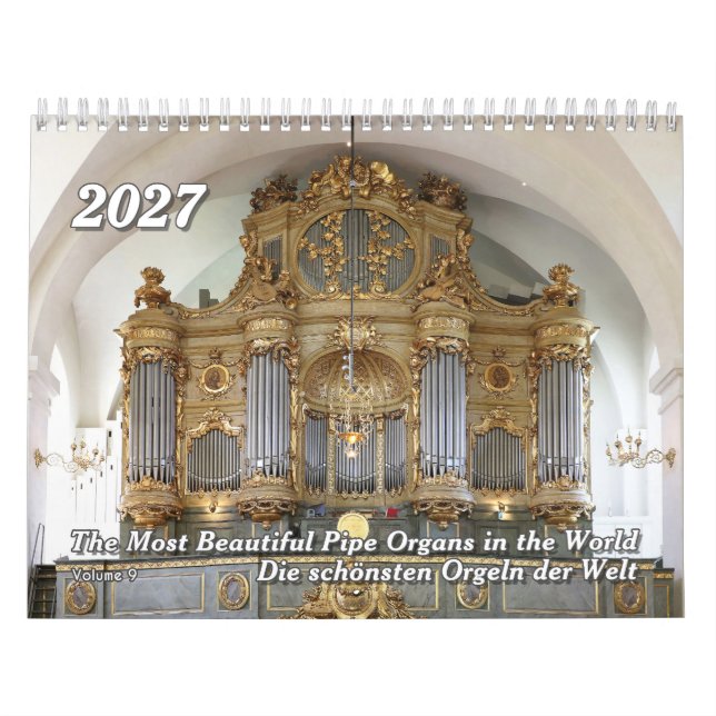 The Pipe Organ 2027 Calendar (Cover)
