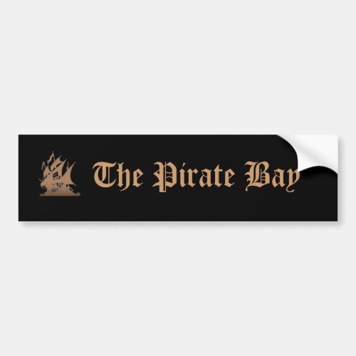 The Pirate Bay Bumper Sticker