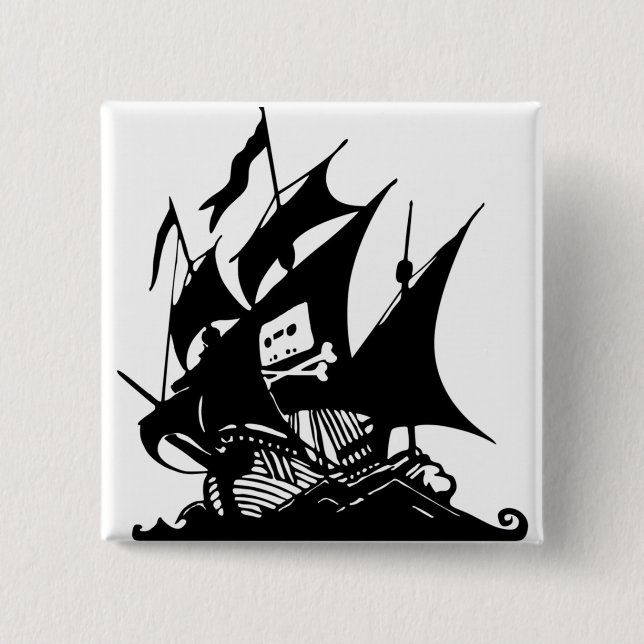The Pirate Bay Button (Front)