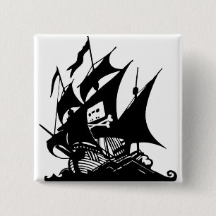 The Pirate Bay Button