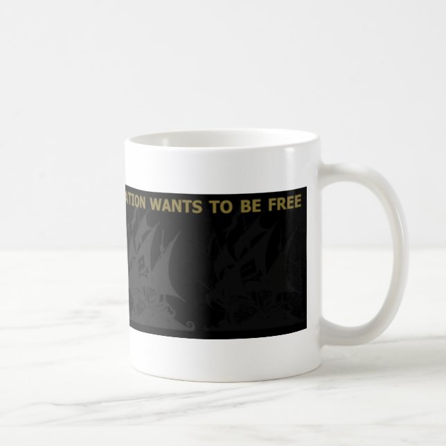 The Pirate Bay Coffee Mug (Right)