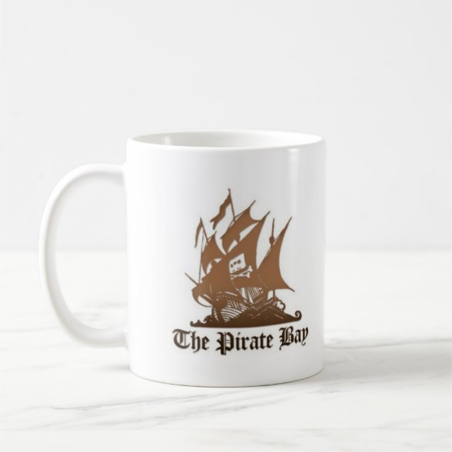 The Pirate bay coffee Mug (Left)