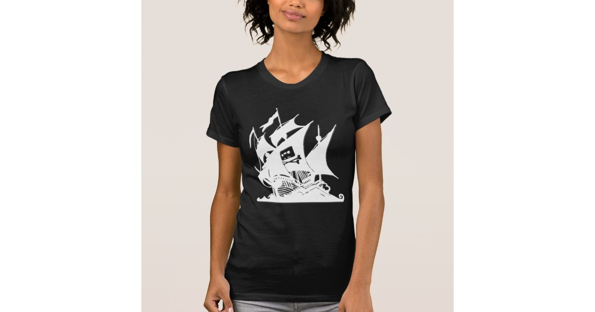 The Pirate Bay Ship Logo' Men's T-Shirt