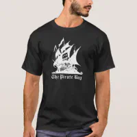 The Pirate Bay Ship Logo' Men's T-Shirt