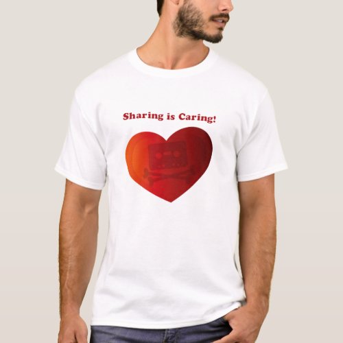 The Pirate Bay  Sharing is Caring T_Shirt
