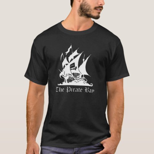 The Pirate Bay Soon T_Shirt Black
