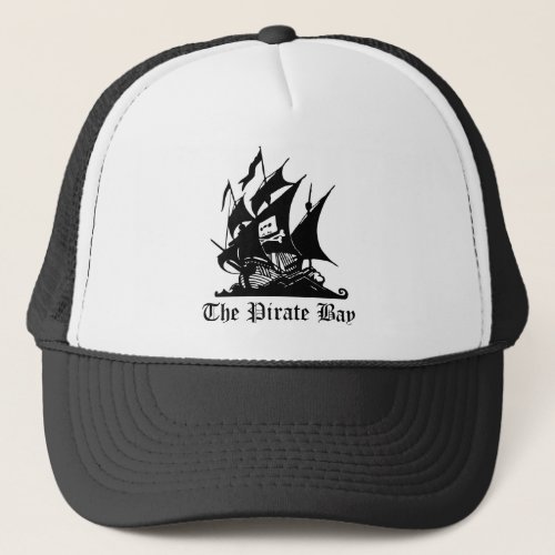 The pirate bay trucker hat