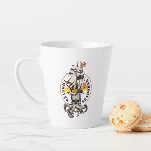 The Pirate of Seaborne | Latte Mug (In Situ)