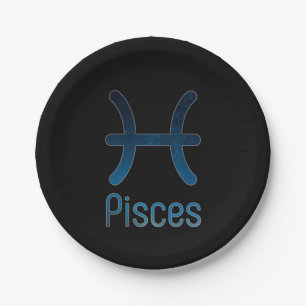 The Pisces Constellation - Galaxy Paper Plates