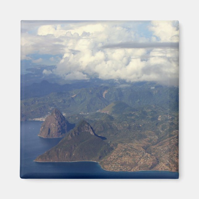 The Pitons Magnet (Front)