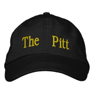 THE PITT EMBROIDERED BASEBALL CAP
