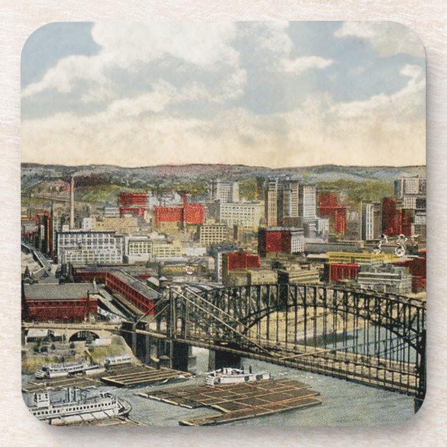 The Pittsburgh Point 1931 Coaster (Front)