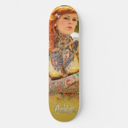The Pixeleye _ Katy Gold Skateboard Deck