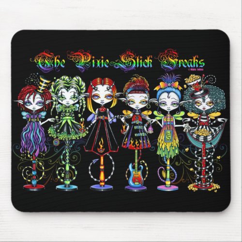 The Pixie Stick Freaks Whimsical Fairy Mouspad Mouse Pad
