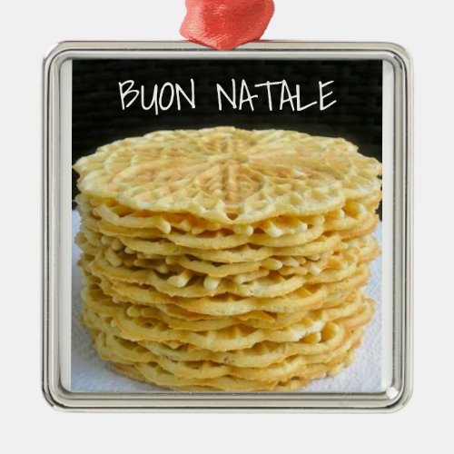 THE PIZZELLE ITALIAN CHRISTMAS ORNAMENT