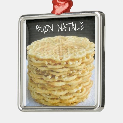 "THE PIZZELLE" ITALIAN CHRISTMAS ORNAMENT Zazzle