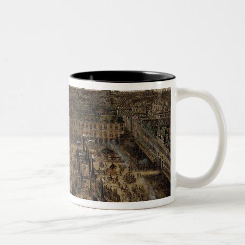 The Place Royale and the Carrousel in 1612 Two_Tone Coffee Mug