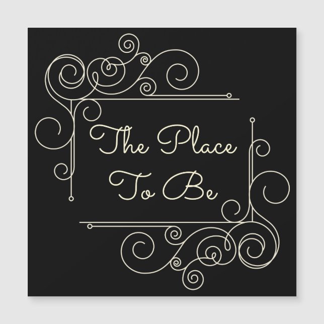 The Place to Be (Front)