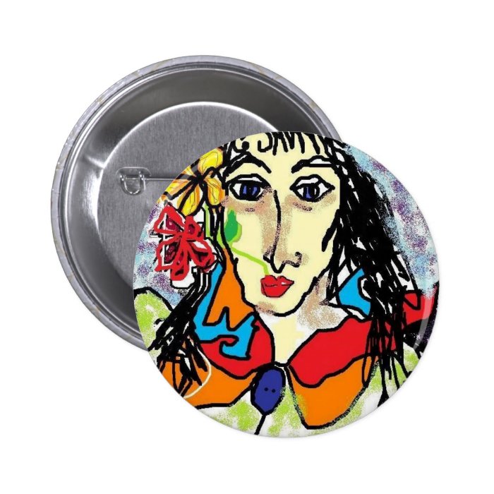 tHE pLACID gYPSY Pinback Button