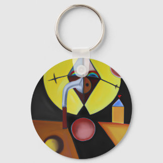 The Plague Doctor - Oil Painting Keychain