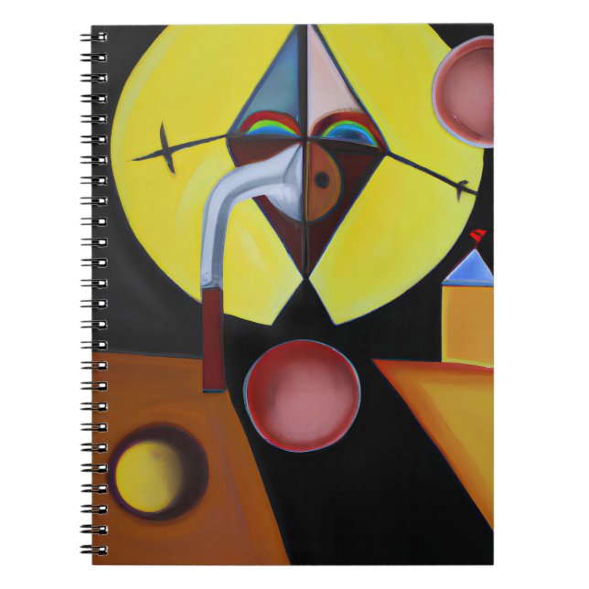 The Plague Doctor - Oil Painting Notebook (Front)