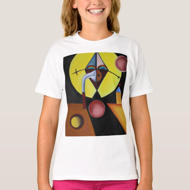 The Plague Doctor - Oil Painting T-Shirt (Front)