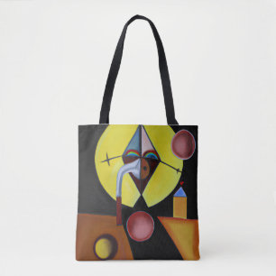The Plague Doctor - Oil Painting Tote Bag