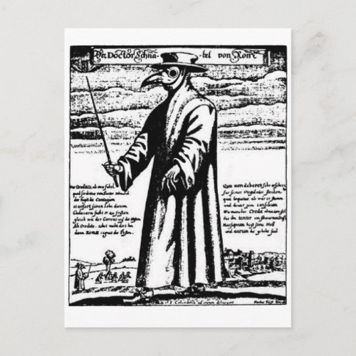 The Plague Doctor Postcard