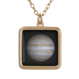 The Planet Jupiter Gold Plated Necklace