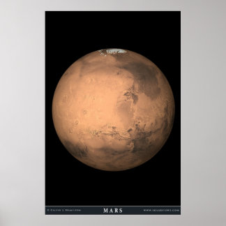 The Planet Mars Poster
