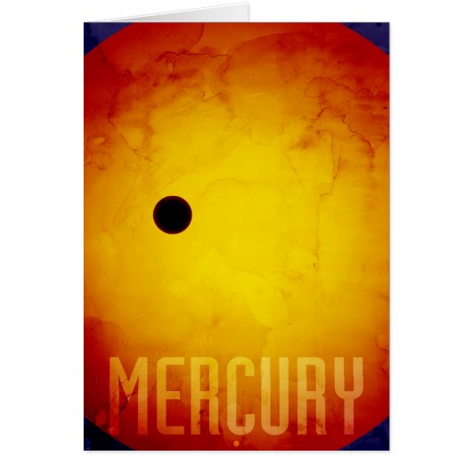 The Planet Mercury Cards (Front)
