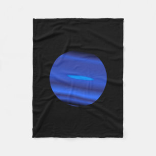 The Planet Neptune Fleece Blanket