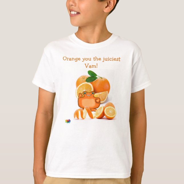 The Planet PODZ™ "Orange you the Juiciest" T-Shirt (Front)