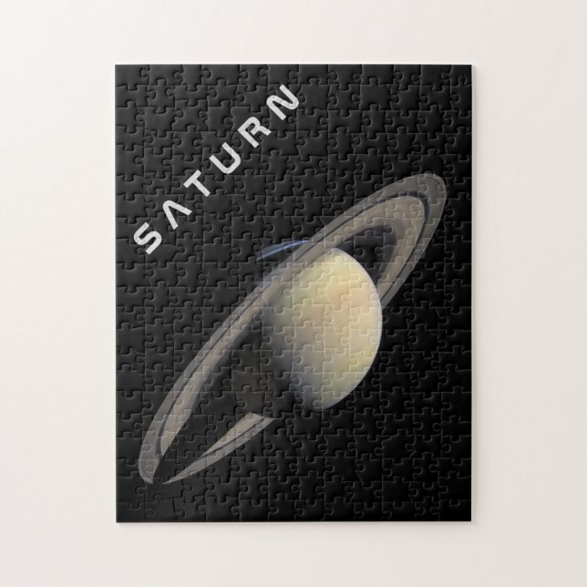 The Planet Saturn Jigsaw Puzzle (Vertical)